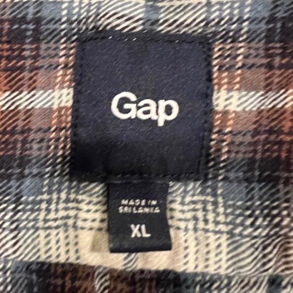 Gap Men's Size XL Flannel Shirt - Picture 2 of 4